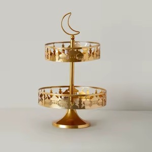 Creative Metal Cake Stand <b>Dessert</b> Display Holder Table Cake Stand Table Decorative Cupcake Holder Dates Sweet Serving Stand - Product Image 5