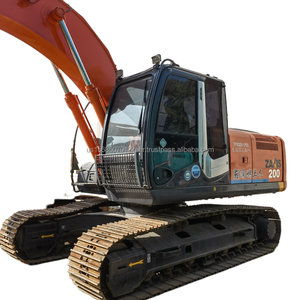 Used Hitachi ZX200-3 20Ton Medium-Sized Hydraulic Crawler Excavator Isuzu <b>Pump</b> Smooth Stable Operation 110kw 600-4000 Hours - Product Image 1