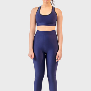 Sujetador deportivo Top Fitness Color sólido Sujetador de yoga transpirable para mujer Buena venta al por mayor Sujetador deportivo para mujer - Product Image 5