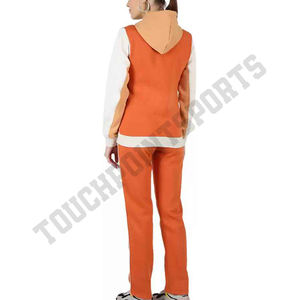 Sudadera de manga larga gruesa con capucha para mujer, conjunto para correr, Top de malla, pantalones para correr, superventas, chándal, 2 uds. - Product Image 5