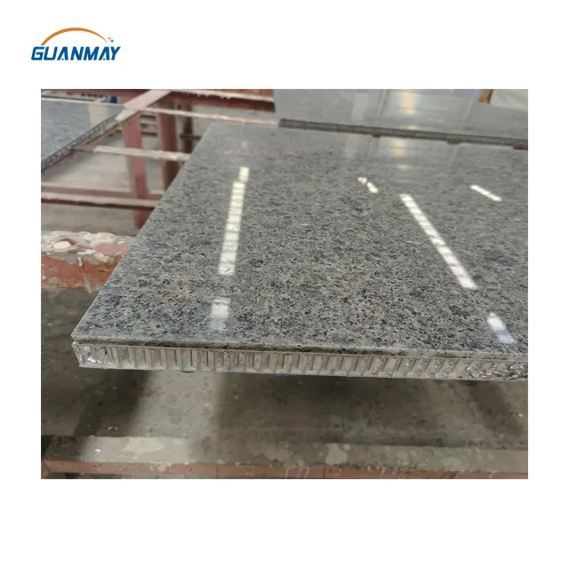 Premium granite texture Aluminum composite panel Honeycomb stone tile for exterior wall cladding