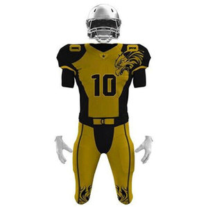 Ensemble d'uniformes de football américain personnalisés OEM imprimé respirant style de sublimation vente en gros excellente fabrication et prix - Product Image 5