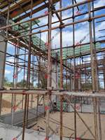 Système complet de coffrage en plastique ABS/PP pour la construction de murs, colonnes et dalles en béton armé