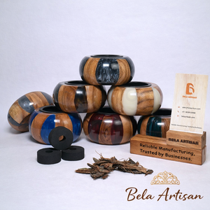 Wood Resin Censer & Thurible Mubkhar Incense <b>Burner</b> 2024 Gray Marble <b>Bakhoor</b> <b>Burner</b> Mini Smart Mubkhar for Gifts by Bela Artisan - Product Image 1