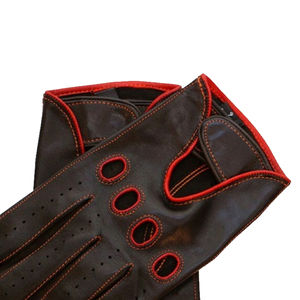 Gants de conduite en cuir de style nouveau pour femmes gants respirants à adhérence parfaite à taux abordable et élastique élevé avec style de luxe - Product Image 3
