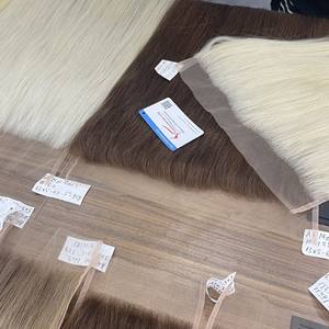 Extensions de cheveux humains vietnamiens de luxe HD Lace Frontal Perruque 613 Lace Closure Front Hair Prix de gros - Product Image 4