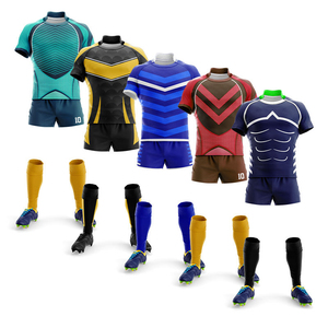 Meilleure vente d'uniforme de rugby de haute qualité avec logo personnalisé, option de vente en gros d'un design de nouveauté disponible - Product Image 2