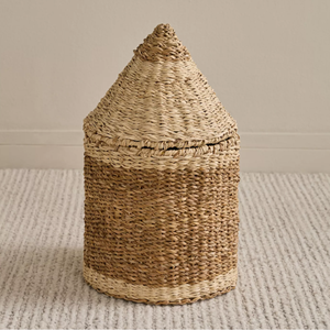 Cesta de Almacenamiento de Mimbre con Diseño Único en Forma de Lápiz, Cesta de Mimbre con Tapa, la Mejor Opción para el Dormitorio, Venta al por Mayor desde Vietnam - Product Image 4