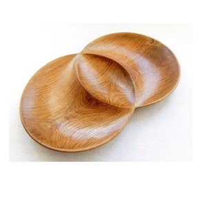 Bandeja decorativa en forma de hoja, superventas, hecha a medida, nuevo diseño, Hotel y fiesta, bandeja de madera pulida usada - Product Image 2
