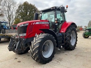 Tracteur MASSEY FERGUSON 7720 Dy.na-6 90HP 4WD à transmission par engrenages avec boîte de vitesses et roulement de pompe - Prix abordable - Product Image 2