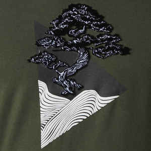 Logotipo personalizado 300GSM hombres Streetwear Box Cut Tee Heavyweight recortada superior gráfico de algodón de gran tamaño Boxy Fit camiseta - Product Image 4