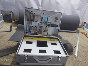 Muestra de demostración de maleta de aluminio de calidad vietnamita para equipos de iluminación: tamaño duradero y personalizado - Product Image 4