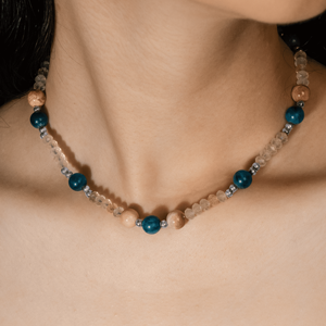 Collar de Nueva Llegada b.Energy by beGems, Collar con Colgante de Plata Aura Pura para Mujer, Joyería Elegante Hecha a Mano - Product Image 3