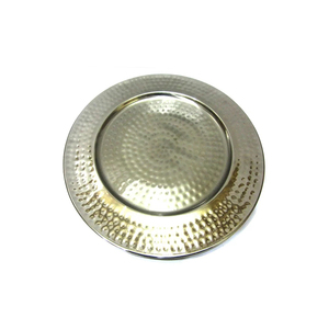 Almohadillas de salvamanteles resistentes al calor de forma redonda de aluminio y Metal de diseño de lujo moderno para decoración de mesa de cocina - Product Image 2