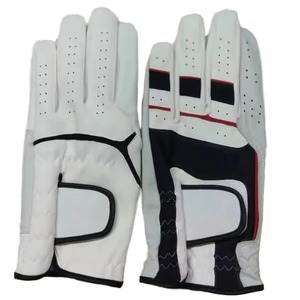 Gants de golf respirants de conception personnalisée Gant de golf en cuir pour hommes et femmes Gants de golf imprimés - Product Image 1