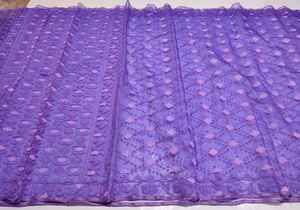New Arrive Deshi Dhakai <b>Purple</b> Jamdani Sharee Export Quality for Women JAMDANI <b>FABRIC</b> RED GREEN Golden Sky Blue From Bangladesh - Product Image 4