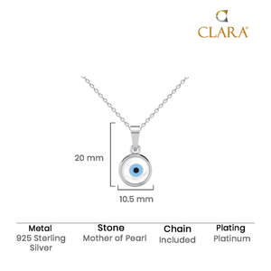 Compre Colgantes de Plata de Ley 925 de Primera Calidad para Mujeres y Niñas, con Engaste de Bisel, Baño de Rodio, Oro Rosa, Platino, Zirconia y Moissanita - Product Image 5