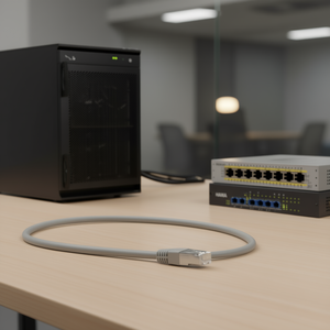 Cable de conexión de datos Hama 5E F/UTP gris 20m 00200920 0811000 - Product Image 3