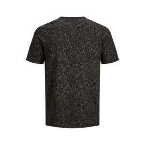 Cómoda camiseta a granel diseño de logotipo para hombres venta al por mayor camiseta hombres 100% algodón cuello redondo personalizado último diseño hombres camiseta - Product Image 6