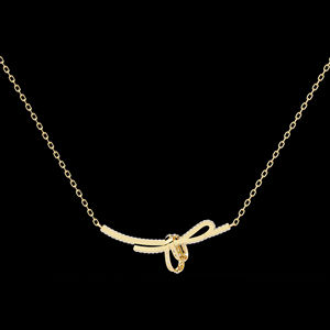 Lujo clásico 14K oro laboratorio cultivado diamante collar CVD HPHT joyería accesorio - Product Image 5