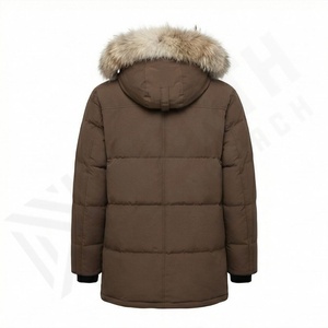 Nouvelle veste parka classique à capuche pour homme confortable 2025, parka personnalisable de qualité supérieure - Product Image 2