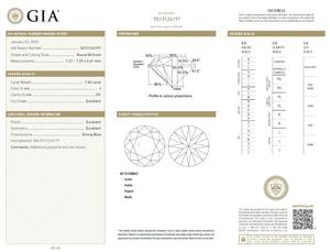 เพชร B2B บริสุทธิ์สำหรับ Gia ได้รับการรับรอง1.50 CT เพชรสีขาวแบบหลวมๆตามธรรมชาติสี J การไหลแบบ FL ความบริสุทธิ์ผ่านการเจียระไนแบบเก่า - Product Image 2