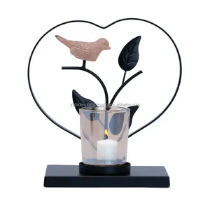 Bougeoir en métal noir de luxe pour la décoration intérieure moderne, support à bougie pour les activités religieuses de Noël, fabrication sur mesure, Zahid Exports - Product Image 3