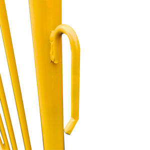 Portable Hot <b>Dip</b> Galvanized Crowd Control Barriers Rental Bicycle Fence Barricade with Flat Feet - Product Image 3
