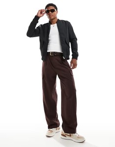 Custom Canvas Bomber High Street <b>Jacket</b> for Men Winter Sports Outdoor Hunting Windproof <b>Waterproof</b> Eco-Friendly <b>Warm</b> Fill - Product Image 3