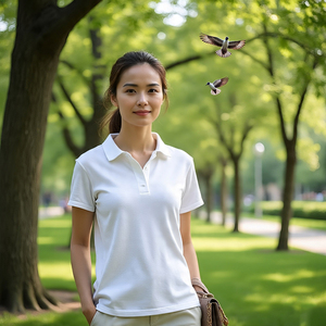 Polos de Golf para mujer, ropa deportiva para correr, Fitness, polos de manga corta, polos de poliéster con cuello vuelto para mujer - Product Image 6