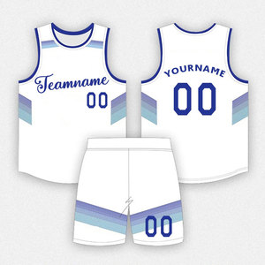Uniformes de basket-ball à maillot personnalisé réversible pour hommes ensemble de chemise de basket-ball de sublimation en gros - Product Image 3