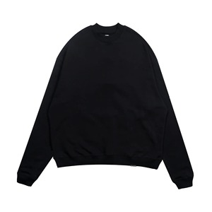 Haute qualité lourd polaire surdimensionné sweat hommes doux épaules tombantes brodé imprimé motif hiver XS en gros - Product Image 5