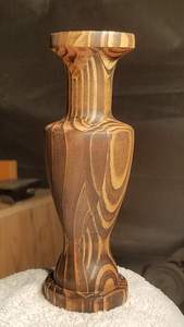 Elegant Handmade Wooden Flower <b>Pot</b> <b>Planter</b> with Smooth Rustic Finish for Indoor Plants Outdoor Garden Balcony Decorative Style - Product Image 3