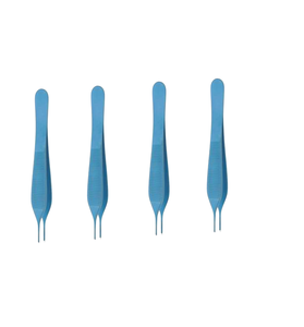 Pinzas Adson Dentavex de Titanio Serradas de 12 cm: Instrumento Quirúrgico Esencial - Product Image 4