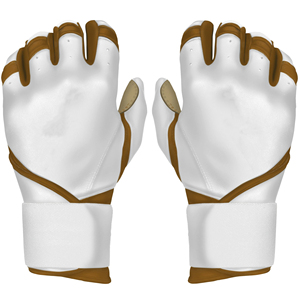Gants de frappe de baseball en cuir Cabretta Pro Series, manchette longue, paume antidérapante, gants d'entraînement LBBG-0034 - Product Image 1