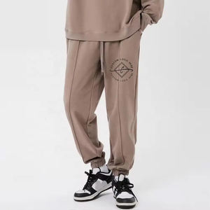 Wholesale Men's Casual 100% Cotton Fleece Sweatpants Custom Made Medium <b>Weight</b> Breathable with Multiple Colors Available - Product Image 1