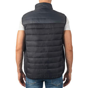Chaleco Acolchado Transpirable con Cuello Alto para Hombre, para Invierno, Deportivo, Sin Mangas, de Calidad Única - Product Image 4