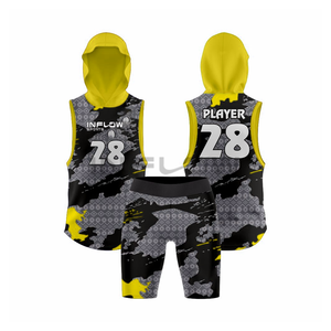 Sublimations-Fußballtrikot im amerikanischen Stil 7v7, atmungsaktives Fußball-Kit nach Maß, Service für individuelles Fußball-7-gegen-7-Hoodie - Product Image 2