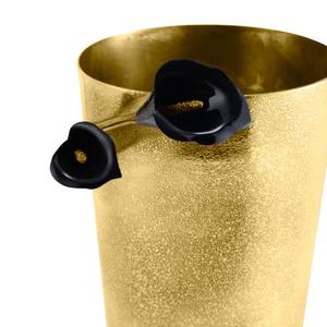 Florero decorativo de Color dorado y aluminio para el hogar, jarrón elegante para la decoración del hogar, Hotel, restaurante, habitación, macetas, Mesa - Product Image 2