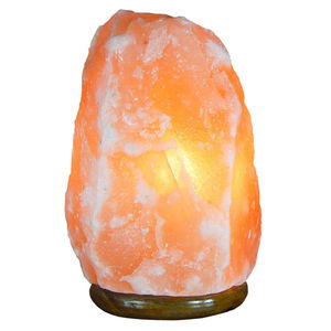 Lampe de sel de l'Himalaya sculptée à la main matériau organique nuit multi-ampoule forme personnalisée artisanat naturel - Product Image 6