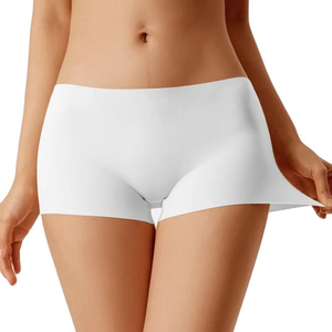 Short skinny taille basse respirant en tissu doux pour femmes élégant coupe régulière pour l'été tenues quotidiennes décontractées pour l'extérieur - Product Image 1