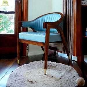 ทนทานสบายเก้าอี้รับประทานอาหารในครัวที่ทันสมัยขาไม้เก้าอี้รับประทานอาหารสําหรับรับประทานอาหารที่บ้านโรงแรมจัดเลี้ยงร้านอาหารคาเฟ่ - Product Image 3