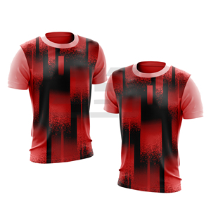 Camiseta de Manga Corta para Hombre, Cuello Redondo, Corte Regular, Tejido de Punto Grueso, Transpirable, Estampado Tie-Dye Moderno, con Logotipo Frontal - Product Image 5