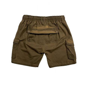 "Short en jean personnalisé taille moyenne lavé à l'acide Short en denim 100% coton respirant et vieilli 2025 Meilleur fournisseur OEM ODM" - Product Image 5