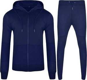 Ensembles de survêtements pour hommes avec logo personnalisé Jogger Veste à capuche Pantalon de survêtement et sweat à capuche Ensemble de survêtements 2 pièces pour hommes Prix raisonnable - Product Image 2