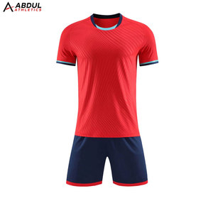 Conjunto de Uniforme de Fútbol para Jóvenes, Ligero y Transpirable, Camiseta y Pantalones Cortos, Ideal para Entrenamientos Juveniles y Partidos de Fin de Semana - Product Image 1