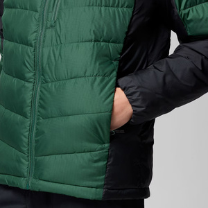 Trending High Quality Men's Zipper-Up <b>Puffer</b> <b>Jackets</b> With Customized Logo Printing And Hood / Color Block Design <b>Cheap</b> Rate 2026 - Product Image 4