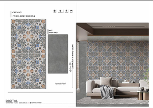 Azulejos de Porcelana Esmaltada Mate de Diseño Moderno Premium, 600x1200mm, Homogéneos de Cuerpo Completo para Decoración del Hogar - Product Image 5