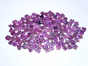 Cobalto calcita par último diseño piedra Natural venta al por mayor cabujón piedras preciosas par pendientes piedras preciosas sueltas para hacer joyería - Product Image 5