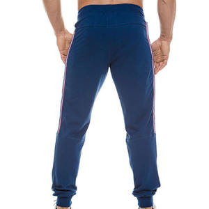 Pantalones de chándal de cintura alta para hombre, fabricación pakistaní, logotipo personalizado, forro polar blanco informal con pantalón de chándal en Blanco marrón liso - Product Image 5